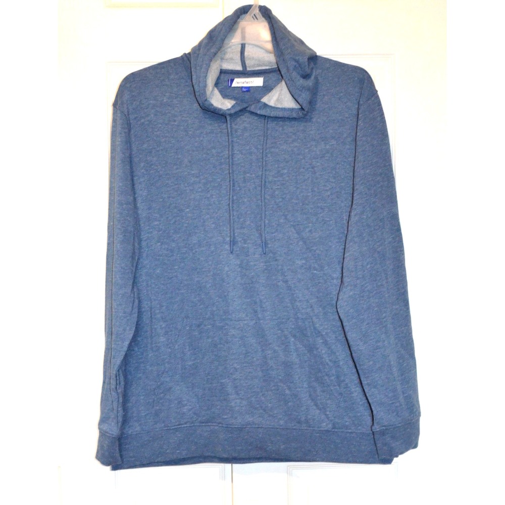 Artefact Blue Light Weight Hoodie Men's‎ XL Long Sleeve Kangaroo Pouch NWT's.